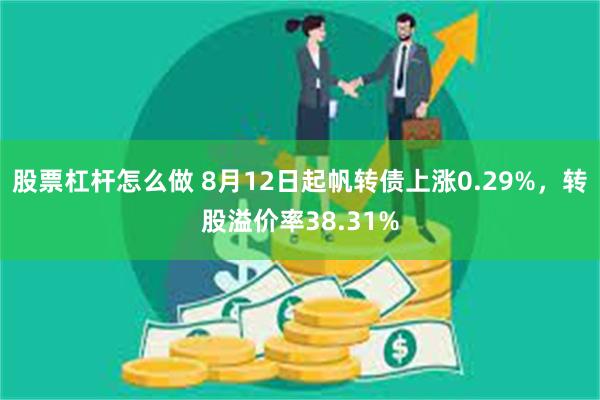 股票杠杆怎么做 8月12日起帆转债上涨0.29%，转股溢价率38.31%