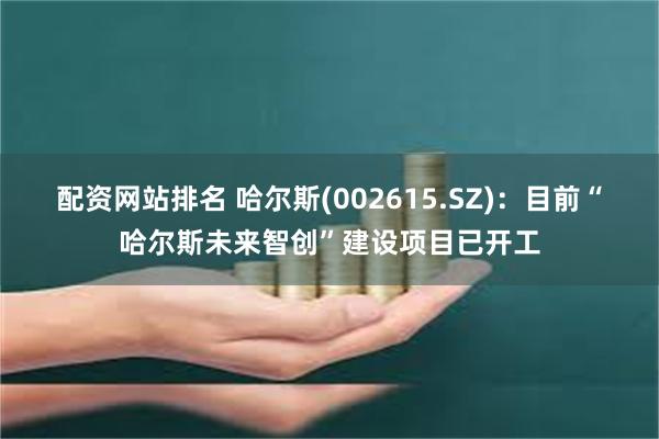 配资网站排名 哈尔斯(002615.SZ)：目前“哈尔斯未来智创”建设项目已开工