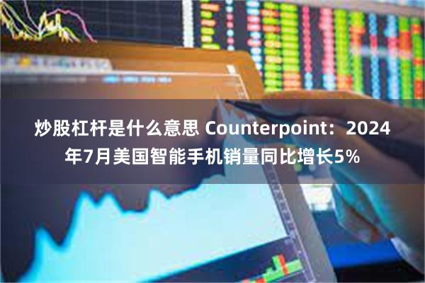 炒股杠杆是什么意思 Counterpoint：2024年7月美国智能手机销量同比增长5%