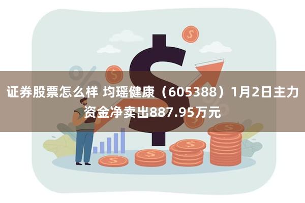 证券股票怎么样 均瑶健康（605388）1月2日主力资金净卖出887.95万元